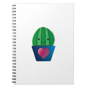 Carnet Cute Love Cactus