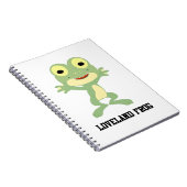 Carnet Cute Loveland Frog (Côté Droit)