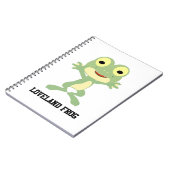 Carnet Cute Loveland Frog (Côté gauche)
