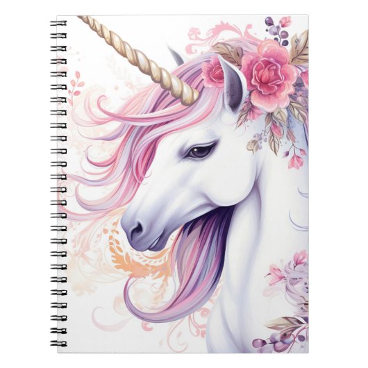 Carnet Cute Magique Unicorne (Devant)