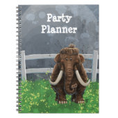 Carnet Cute Mastodon (Devant)