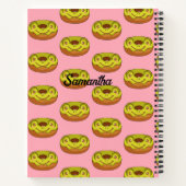 Carnet Cute Matcha Grenouille Donut (Dos)