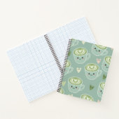 Carnet Cute Matcha Latte Pastel Green Spiral Notebook (Intérieur)