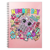 Carnet Cute Maths Number Day Notebook for Primary School (Devant)