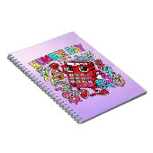 Carnet Cute Maths Number Day Notebook for Primary School (Côté Droit)