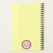 Carnet Cute Melting Ice Cream Cone, Kawaii Cartoon (Verso)