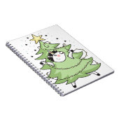 Carnet Cute Merry Christmas unicorn (Côté Droit)