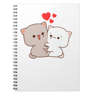 Carnet Cute Mochi Peach Cat