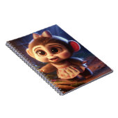 Carnet Cute monkey in a dress (Côté Droit)