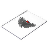 Carnet Cute Mothman (Côté gauche)