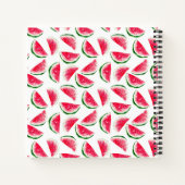 Carnet Cute Motif ananas et pastèque (Dos)