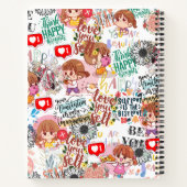 Carnet Cute Motivational – Positive Quote Kawaii  (Dos)