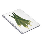 Carnet Cute Okra (Côté Droit)
