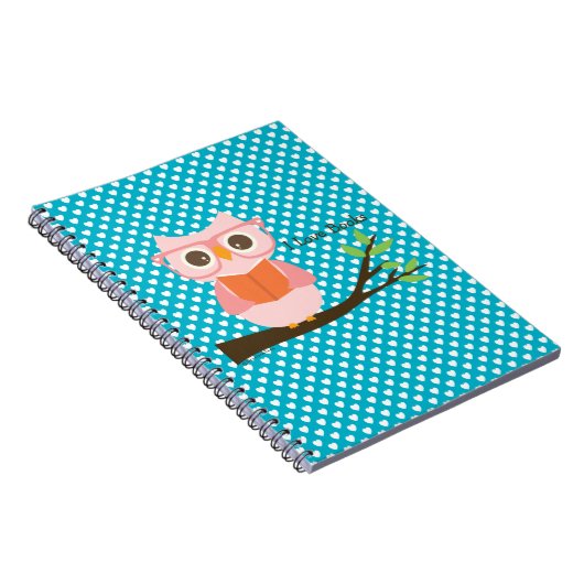 Carnet Cute Owl Lecture (Côté Droit)