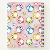 Carnet Cute Owls, Owl Pattern, Colorful Owls, Baby Owls (Dos)
