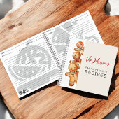 Carnet Cute pain d'épices Cookies Famille Recettes favori