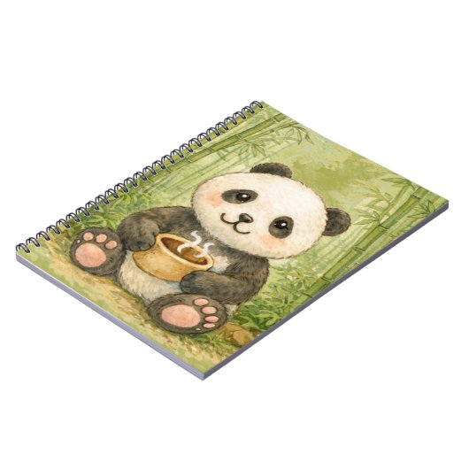 Carnet Cute panda (Côté gauche)
