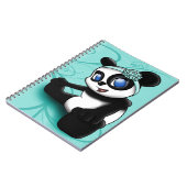 Carnet Cute Panda (Côté gauche)