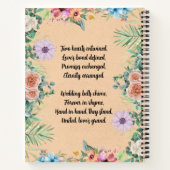 Carnet Cute Panda Couple Wedding planner (Dos)