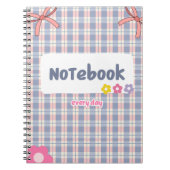 Carnet Cute Pastel Diary Notebook | Soft Aesthetic Journa (Devant)