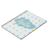 Carnet Cute Pastel Hello (Côté gauche)