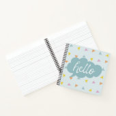 Carnet Cute Pastel Hello (Intérieur)