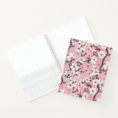 Carnet Cute Pastel Pink White Sakura Tree Branch Asian (Intérieur)