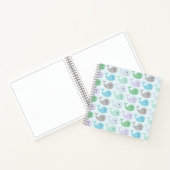 Carnet Cute Pastel Whales Motif (Intérieur)