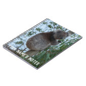 Carnet Cute personnalisée Koala Animal Wildife (Côté gauche)