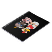 Carnet Cute Pig Sheep Cow (Côté gauche)