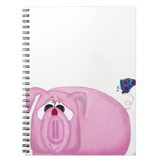 Carnet Cute Piglet Chumley Et De Beaux Amis (Devant)