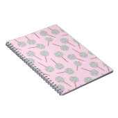 Carnet Cute Pink Pastel Lollipop Seamless Pattern (Côté Droit)