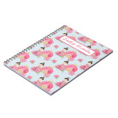 Carnet Cute Princesse Personnalisée (Côté gauche)