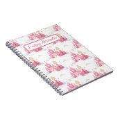 Carnet Cute Princesse Personnalisée (Côté Droit)