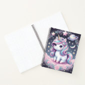 Carnet Cute Rainbow Unicorn (Intérieur)