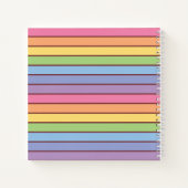 Carnet Cute Rainbow Unicorn Doodle Girls Sketchbook (Dos)