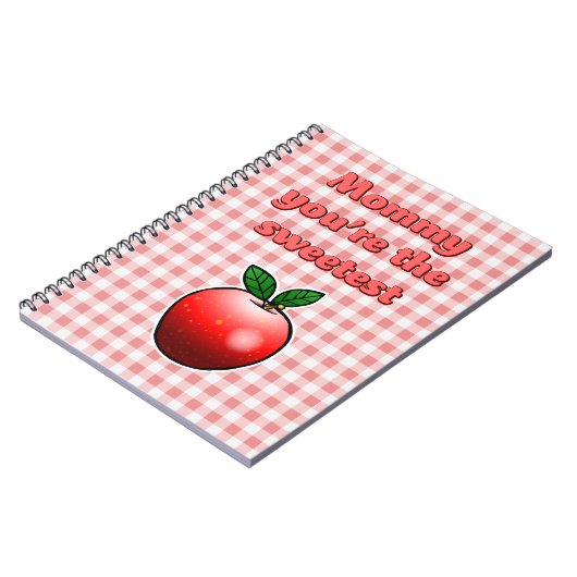 Carnet Cute Red Apple (Côté gauche)