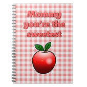 Carnet Cute Red Apple (Devant)