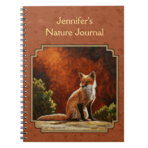 Carnet Cute Red Fox