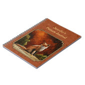 Carnet Cute Red Fox (Côté gauche)