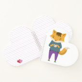 Carnet Cute renard avec tasse de thé (Intérieur)