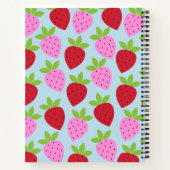 Carnet Cute Retro Fruit Motif Personnalisé (Dos)