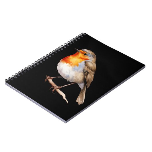 Carnet Cute Robin (Côté gauche)