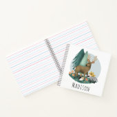 Carnet Cute Rustic Woodland Forest Animaux École pour enf (Intérieur)