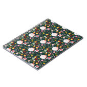 Carnet Cute Santa Claus Holiday Seamless Pattern (Côté gauche)