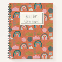 Cute Scandinavian Rainbows Personnalisée Recette e