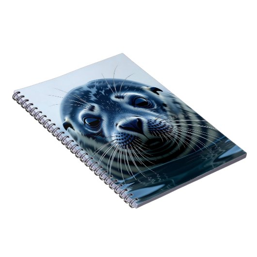 Carnet Cute Seal Close up (Côté Droit)