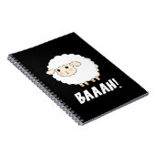 Carnet Cute Sheep Baah (Côté Droit)