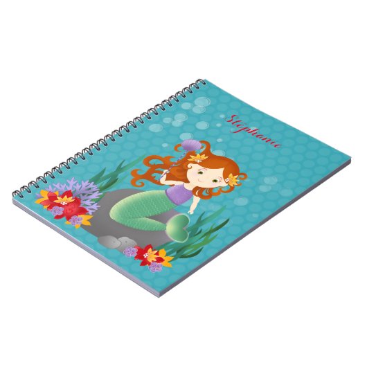 Carnet Cute sirène (Côté gauche)