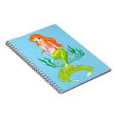Carnet Cute Sirène Redhead Thunder_Cove (Côté Droit)